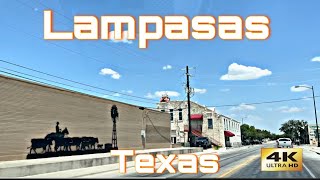 Lampasas, Texas - City Tour & Drive Thru