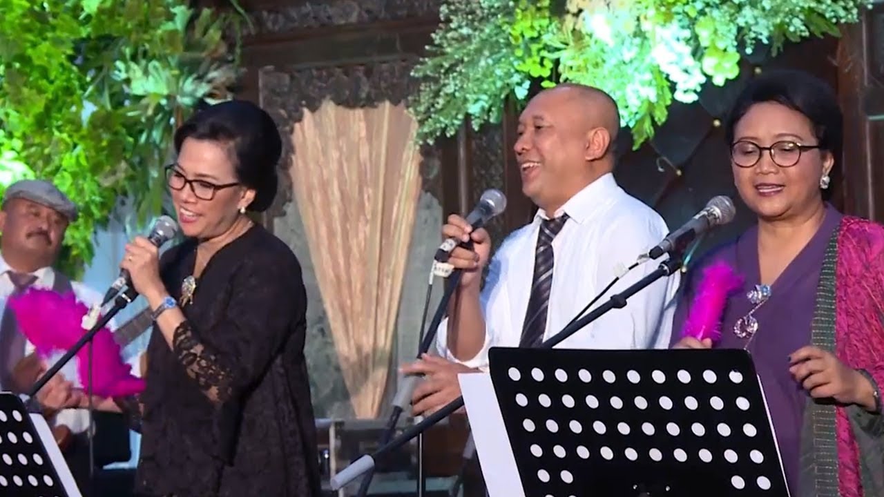 Penampilan Band Menteri Kabinet Kerja di Resepsi Pernikahan Anisa Firdia Hanum dan Rino Febrian