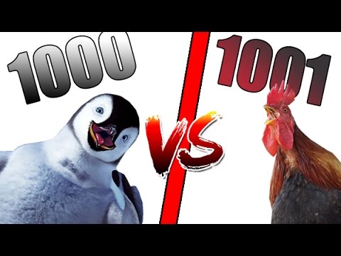 cointreau laranja 1000 PENGOUINS VS 1000 CHICKENS !?!! - BUT WHO WIN ? (Ultimate Epic Battle Simulator)