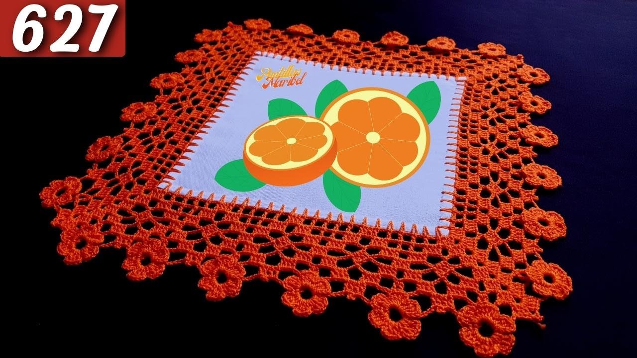 Mira esta puntilla de flores 💐😍 627 | Puntillas Maribel