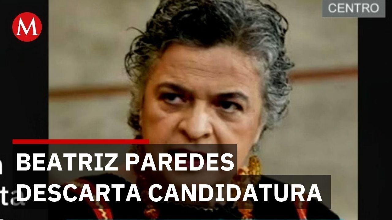 Beatriz Paredes descarta candidatura presidencial rumbo a 2030
