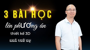 Học Thiết Kế Nhà Từ Đường, Nhà Thờ Họ - 3 bài học lên phương án thiết kế 3D nhà thờ họ l Gizento