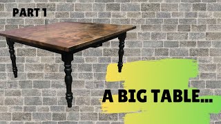 Farmhouse Dinner Table - Part 1 / Woodworking / Shop Vlog by Araya Woodworks 270 views 4 years ago 10 minutes, 1 second