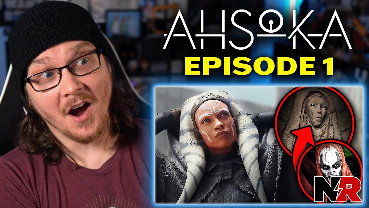 AHSOKA EPISODE 1 BREAKDOWN REACTION | Easter Eggs & Details You Missed ...