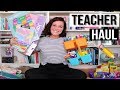 TEACHER EDITION | HUGE BACK TO SCHOOL HAUL