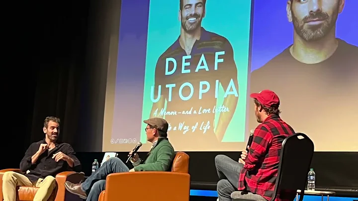 Meeting Another Deaf Author: Nyle DiMarco with Dea...