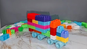 Satisfying Diy Building Blocks Tractor 🚜| ASMR Sound #asmr #asmrsounds #asmrvideo #diy