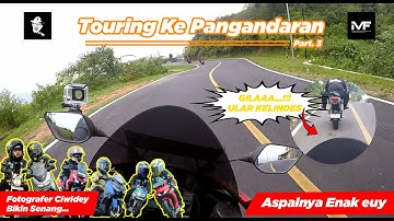 Touring Pangandaran Part. 3 | Naringgul-Cidaun THE BEST...!!! | JALANNYA BIKIN MAU REBAH!!!