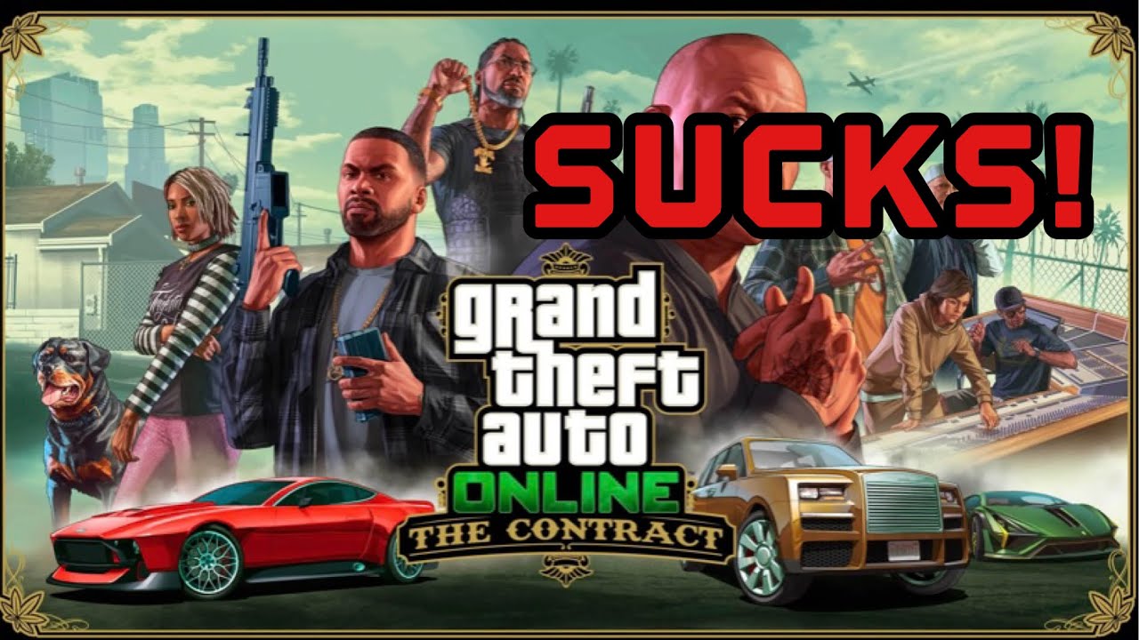 The New GTA Online DLC SUCKS LAZY REPETITIVE BORING Rant 