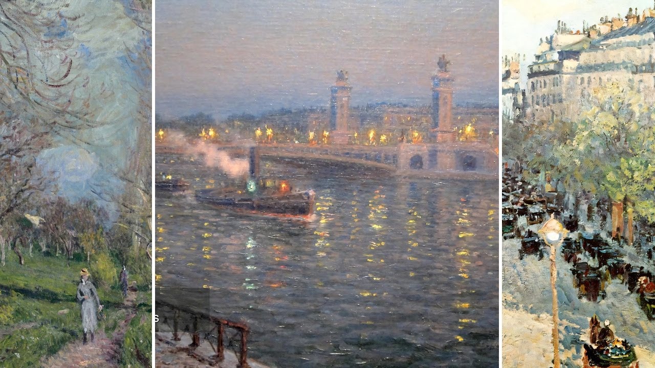 Impressionist Art TV — Silent Art Gallery · June 17 Afternoon | Alexandre III Bridge … & others