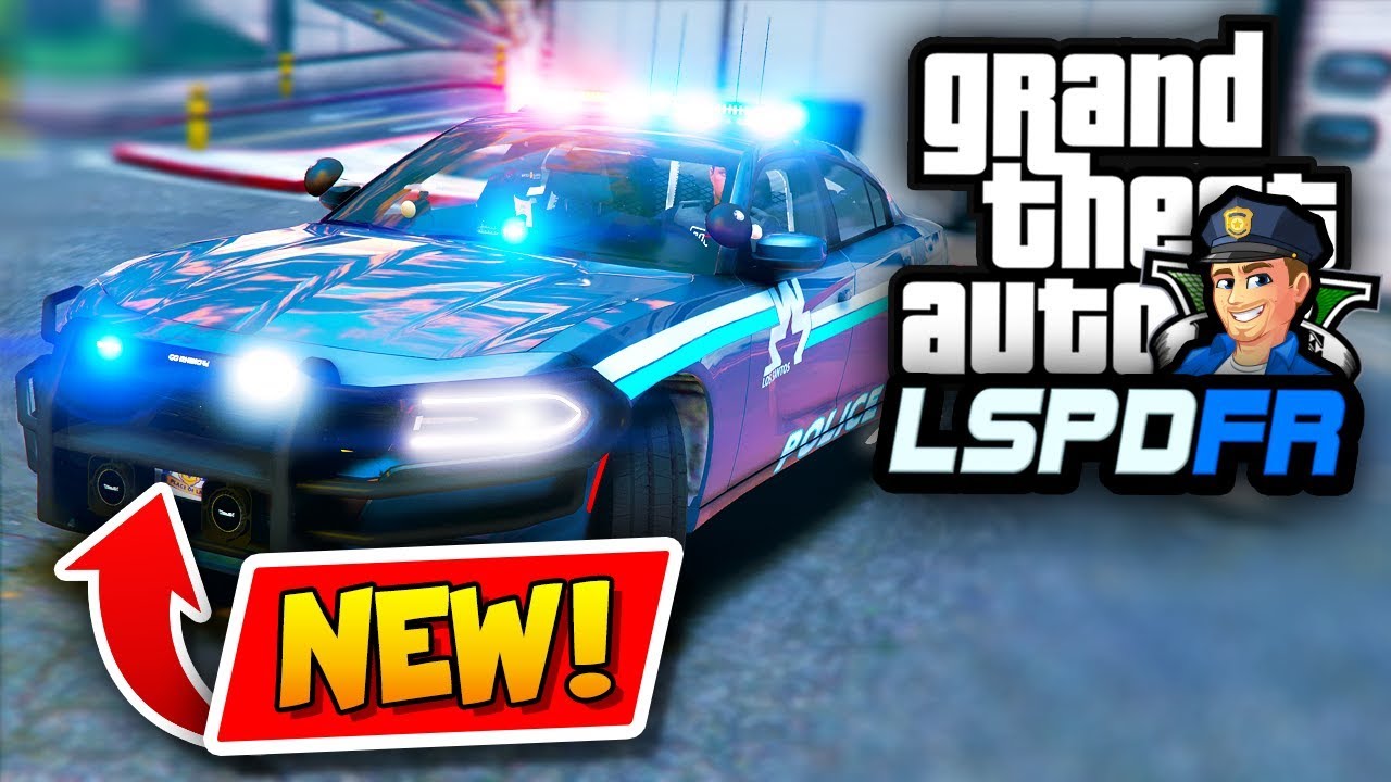 GTA 5 LSPDFR *NEW* LSPD Charger | GTA 5 REALISTIC POLICE MOD - YouTube