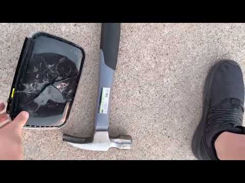 Broken NETGEAR Router Destruction