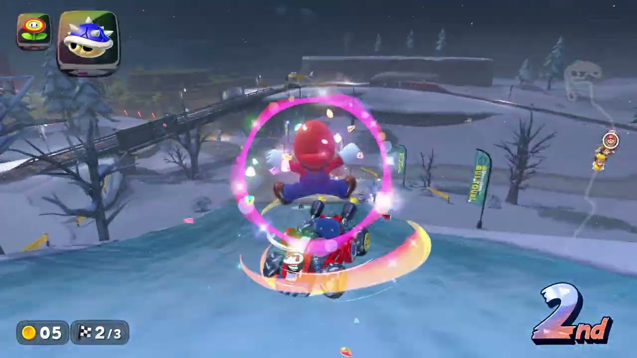 Mario Kart World: Starview Peak to Dandelion Depths Route