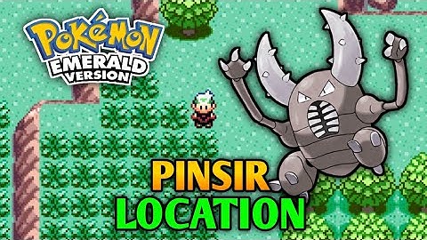 How To Catch Pinsir In Pokemon Emerald - Pinsir Location