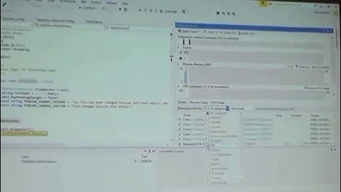 Demo of Visual Studio 2015 Diagnostic Tools