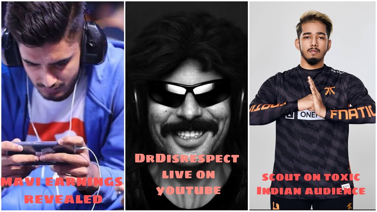 Dr Disrespect record watching. Mavi earnings disclosed. Scout on haters. 