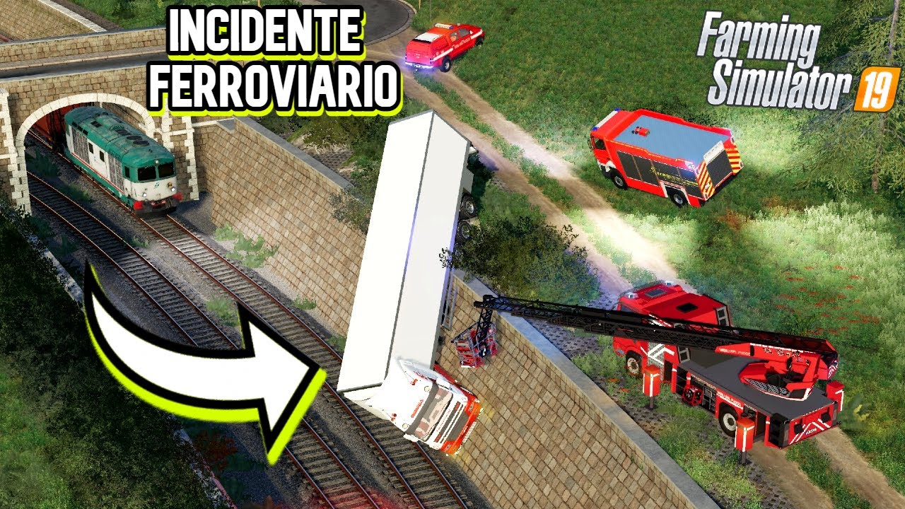 FS19 EMERGENCY #40 - Incidente Ferroviario!