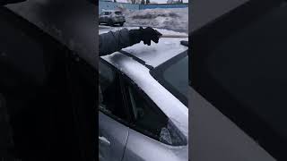 Removing Ice formed by Freezing Rain