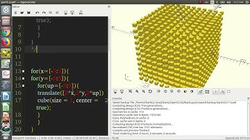 Difference, Union, Intersection-OpenSCAD Tutorial 9