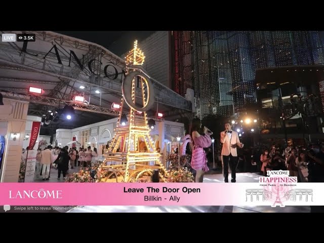 Watch Billkin & Ally Nitibhon - Leave The Door Open | BillkinXLancome on YouTube Watch Billkin & Ally Nitibhon - Leave The Door Open | BillkinXLancome on YouTube