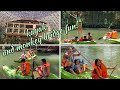 Kayaking and crossing monkey bridge at davao bamboo sanctuary  family vlog