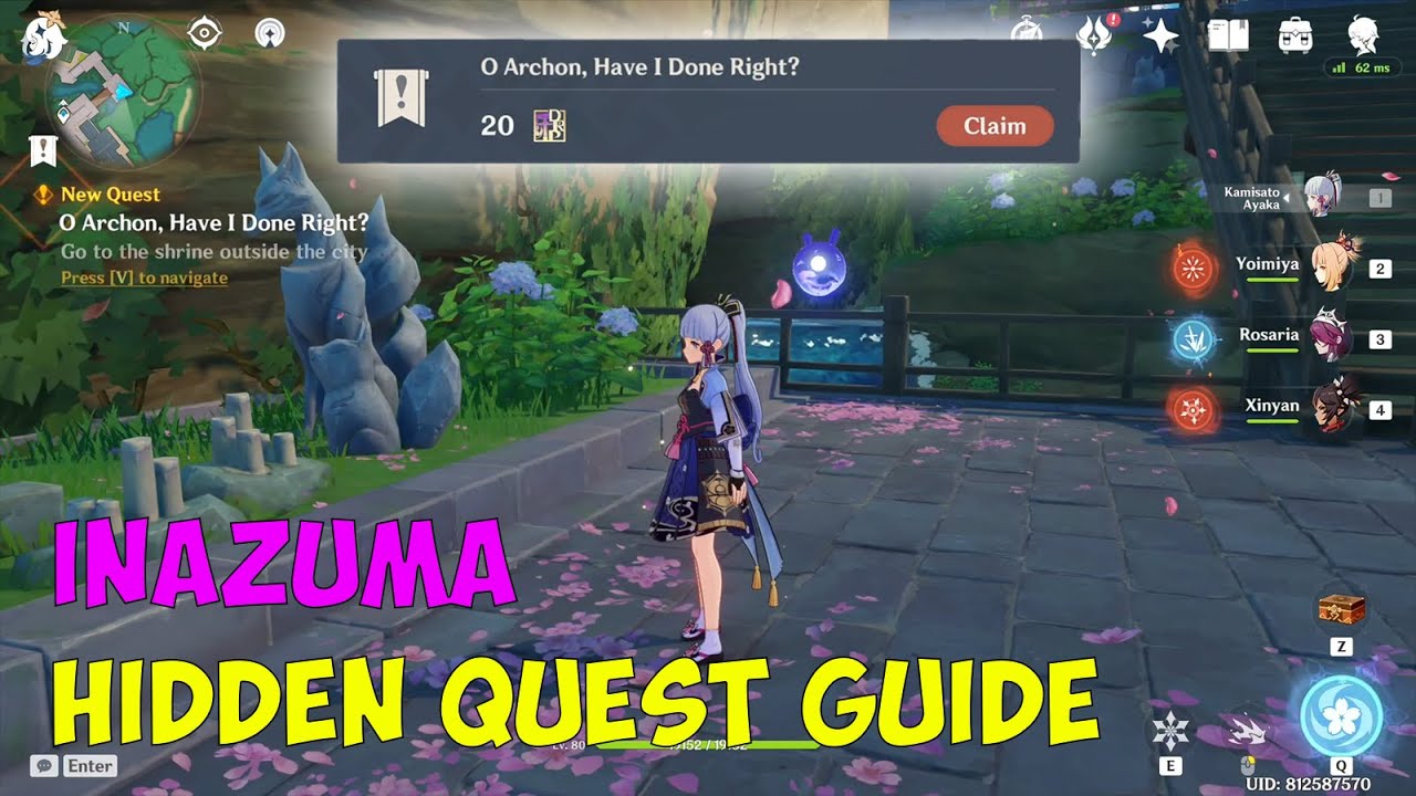 "O Archon, have I done right?" Hidden Quest Guide - Genshin Impact