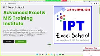 Advanced Excel Online Course - Enroll Now & Start Learning