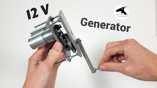 How to make a hand generator Part 1 / Як зробити ручний генератор Частина 1