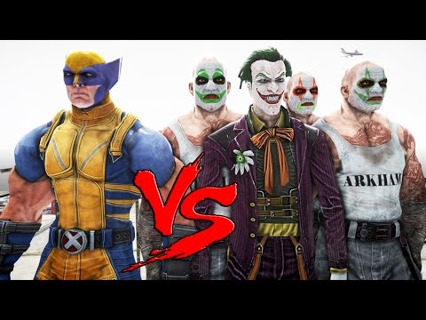 The-Joker-VS-Wolverine---EPIC-BATTLE