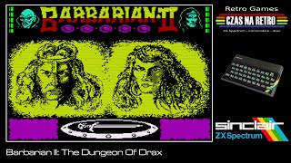 Barbarian II: The Dungeon Of Drax - ZX Spectrum - YouTube