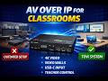 AV Over IP for Schools &amp; University | ToVi Classroom Setup Made Simple