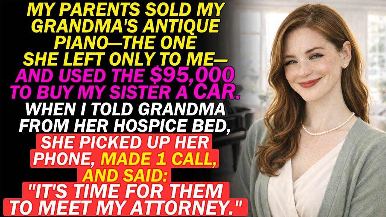 My Parents Used My Inheritance To Buy My Sister A Car—Grandma Made One Call From Hospice