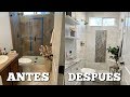 ANTES Y DESPUES - REMODELACIÓN DE NUESTRO BAÑO FINALIZADA | Jackie Hernandez |