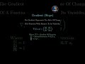 Gradient (Slope) Explained | Direction of Maximum Increase & Partial Derivatives