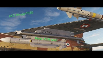 DCS Mirage F1EE - Barax ECM pod