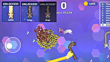 Snake.Io 🐍 New Event Skin Unlocked! Epic Snakeio Gameplay
