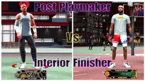 NBA 2K20 Post Playmaker Vs Elite Interior Finisher/ How to defend Takeover Drop Step