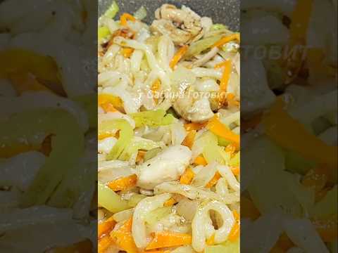 НЕ ОЖИДАЛА 😱 это Вкуснятина! Лагман для Ленивых на Ужин #рецепты #ужин #рецепт #shorts