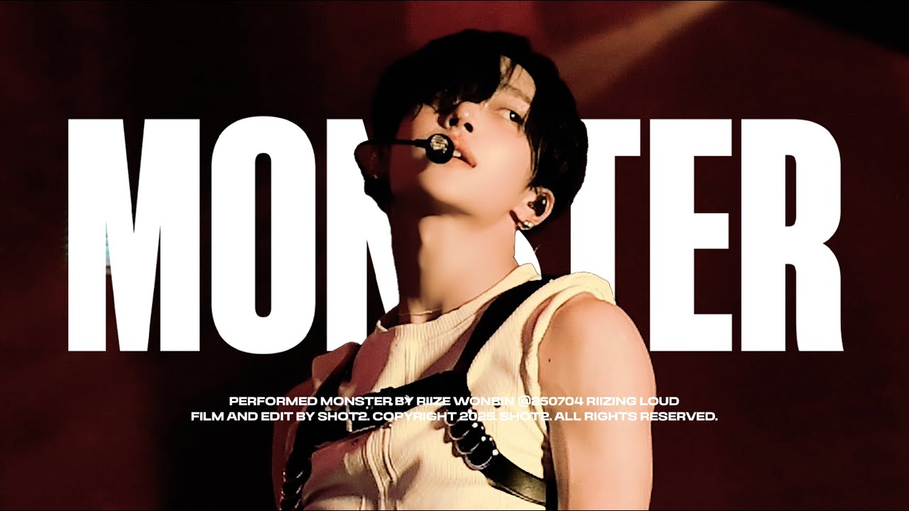 [RIIZE WONBIN FOCUS] 4K 'MONSTER' 라이즈 원빈 직캠 RIIZING LOUD 250704