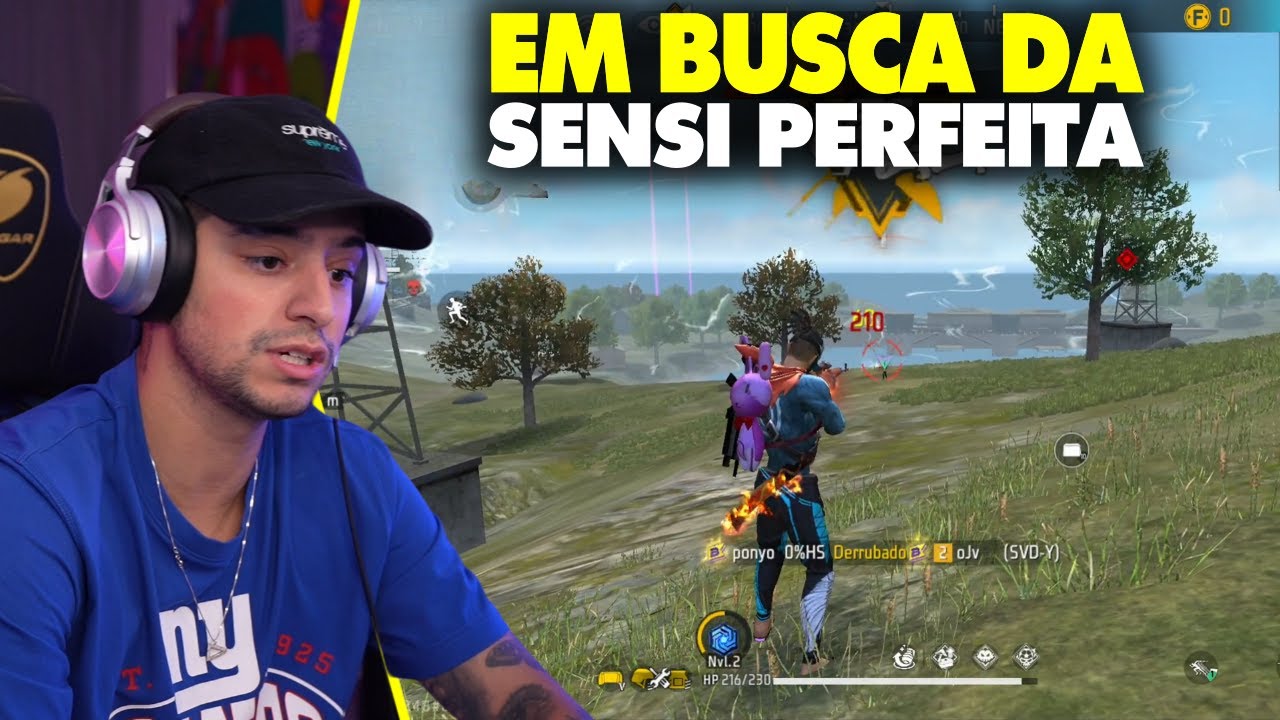 AOS POUCOS CORINGA ESTÁ SE ADAPTANDO EM JOGAR FREE FIRE NO EMULADOR ...