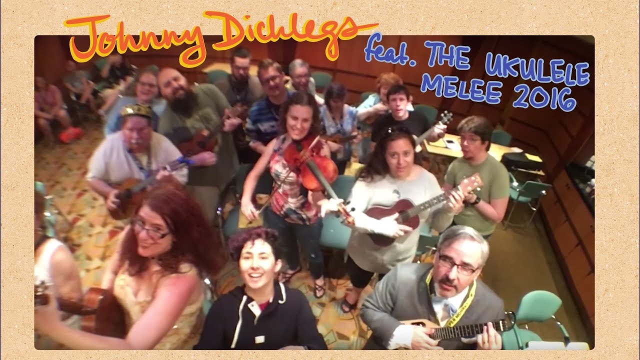 Johnny Dick Legs - performed by the Ukulele Melee (JoCo Cruise 2016)
