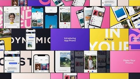 Dynamic App Promo AFTER EFFECTS Template Videohive 31351420