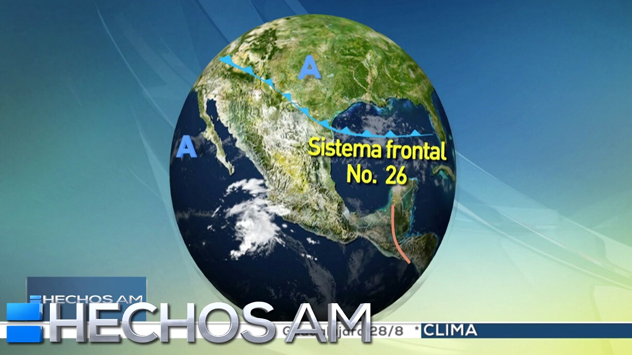 Pronóstico del tiempo | Lunes 6 de febrero de 2017 tv azteca uno