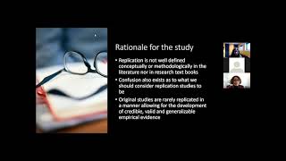 Replication of studies and systematic reviews: why, when, and how