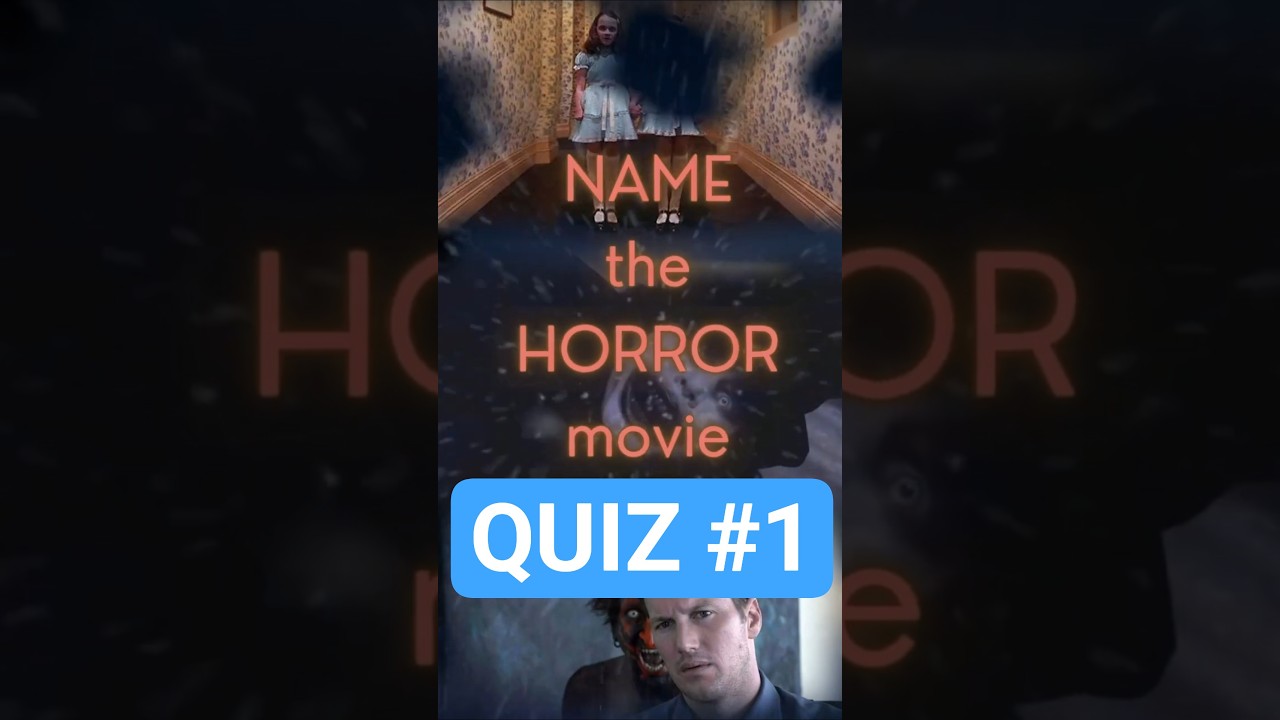 HORROR SCREENSHOT QUIZ #1  #shorts #horror #scary #quiz  #movies  #creepy #cozy #challenge