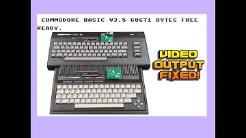 RFOFF - Commodore 16 and plus/4 RF modulator replacement