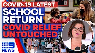 NSW school plan unveiled, $1.2b in COVID-relief funds unused | Coronavirus | 9 News Australia