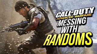 COD Advanced Warfare Messing with Randoms #6! (BEST GIRL ADVICE, & SQUEAKERS ZOMBIES TROLL)