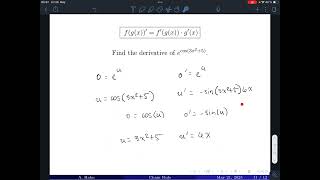The Chain Rule Example 7