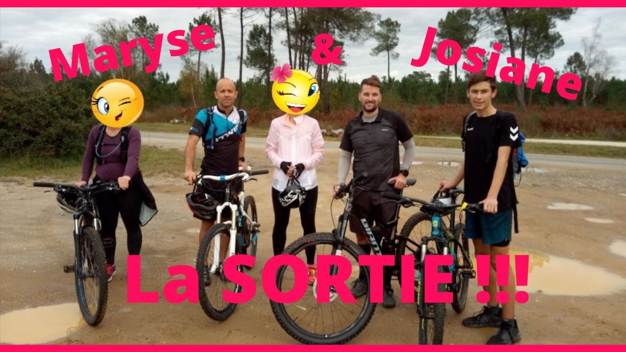 VTT: On a sortie Marise et Josiane ! 🏆👍👍👍